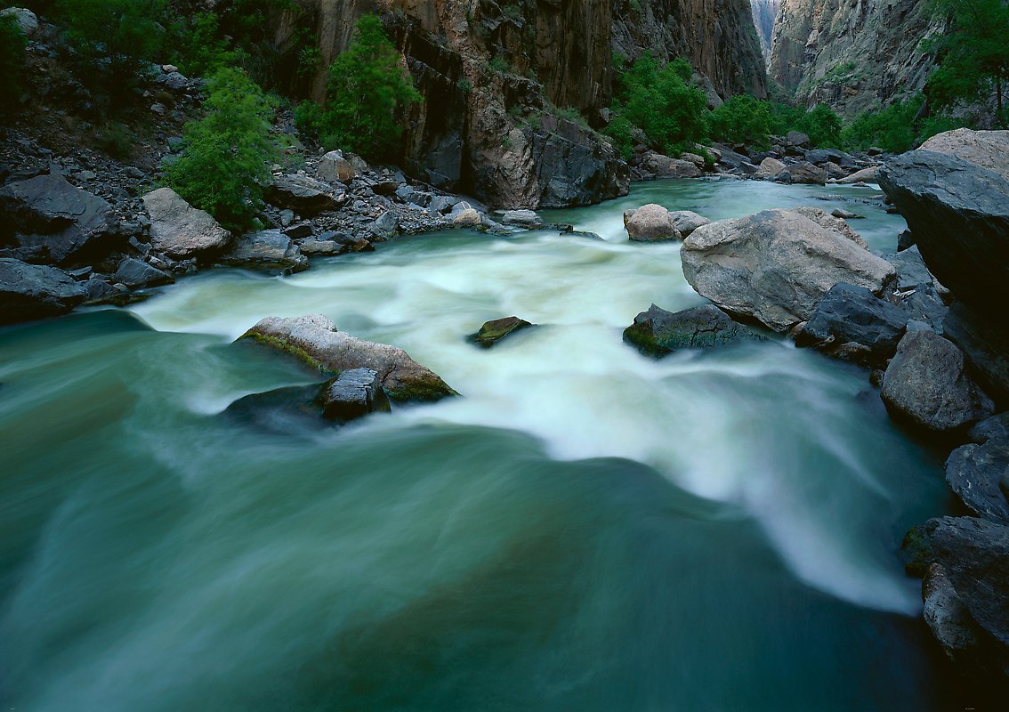 Black Canyon of the Gunnisson National Park.  ()