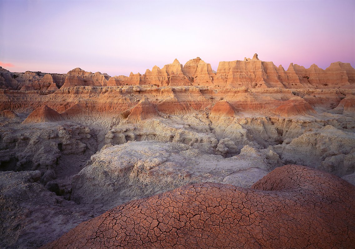 Badlands National Park.  ()