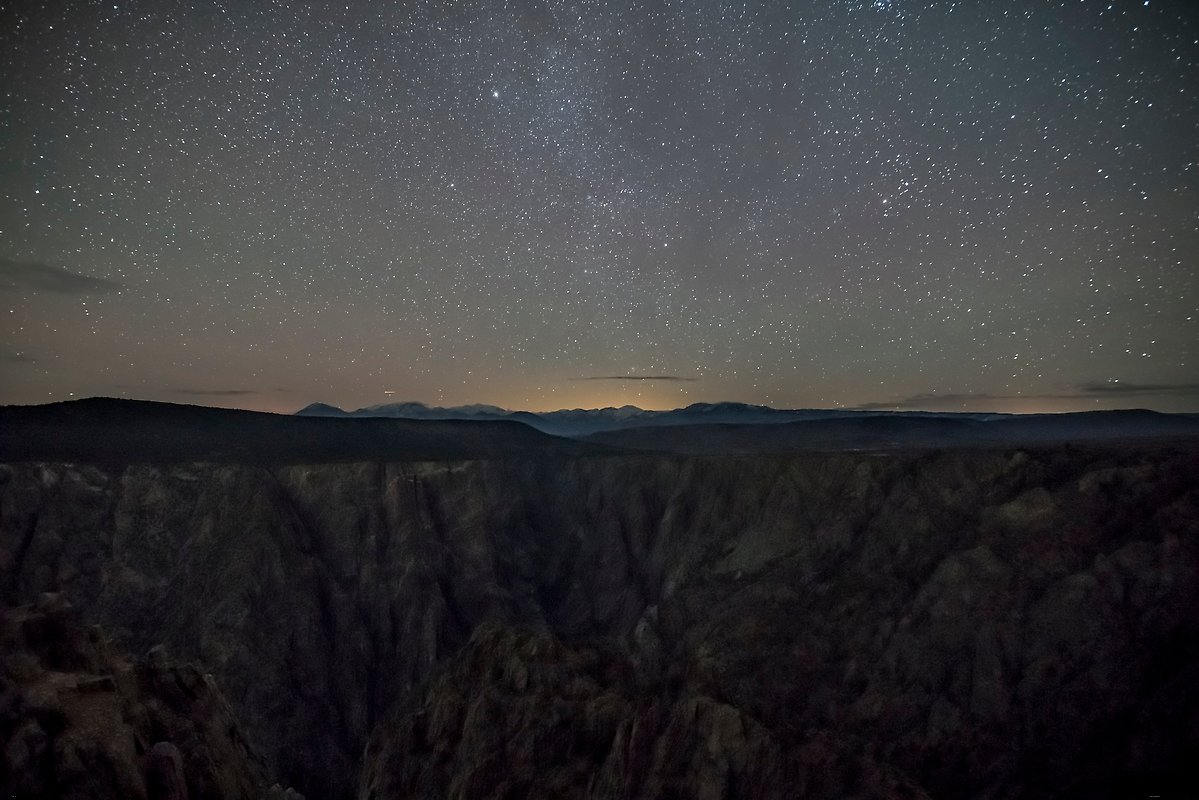 Black Canyon of the Gunnison National Park.  ()