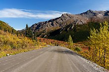 Park Road. Denali National Park.  ( )