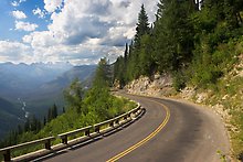 Going to the Sun Road. Glacier National Park.  ( )