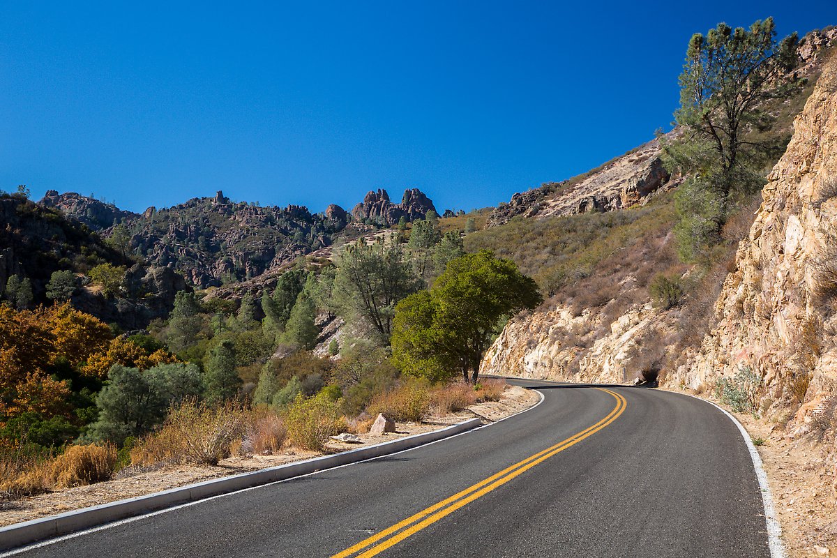 Bear Gulch Road. Pinnacles National Park.  ()