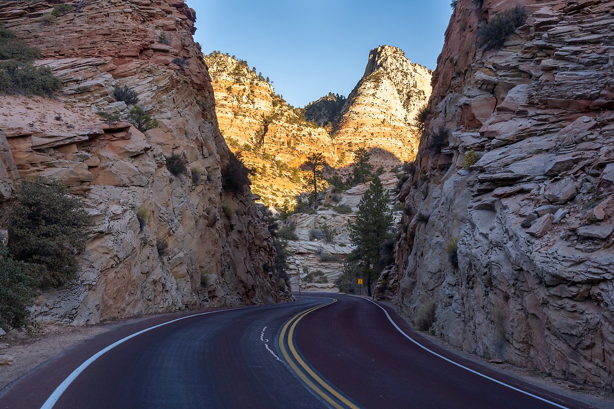 Carmel-Zion Road. Zion National Park.  ()