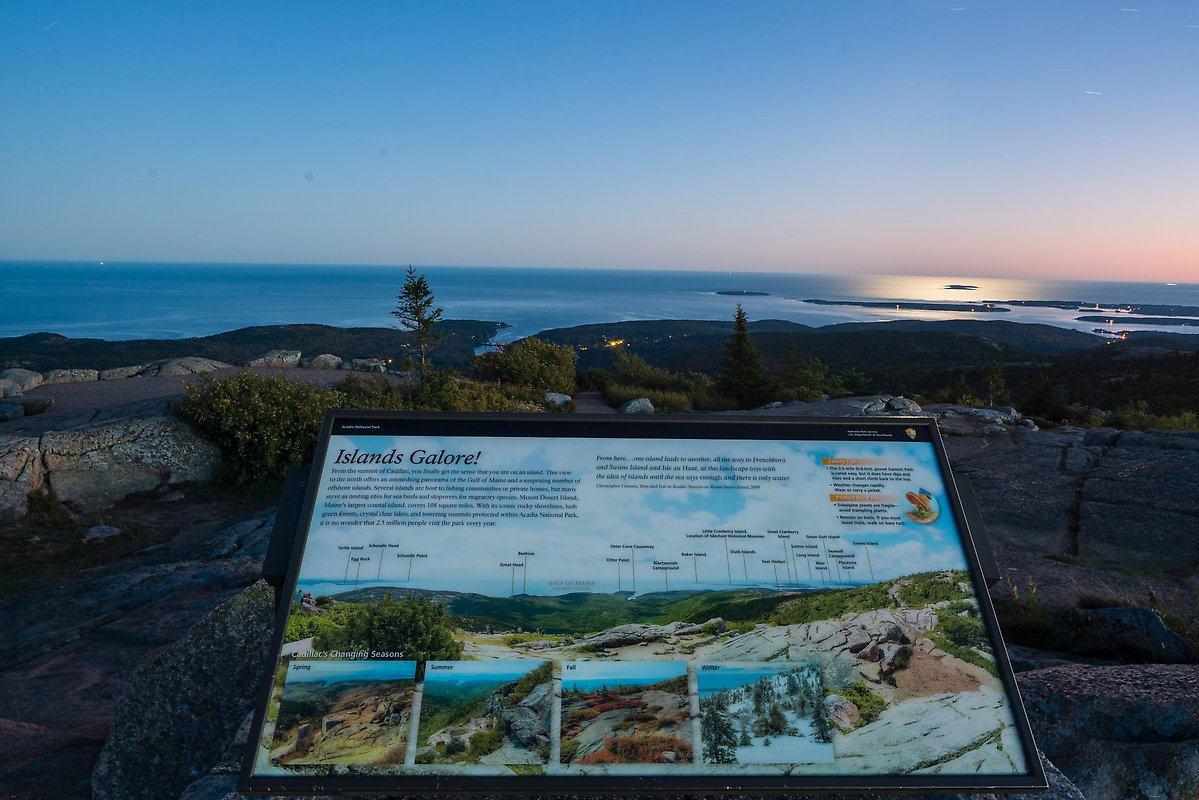 Cadillac Mountain. Acadia National Park.  ()