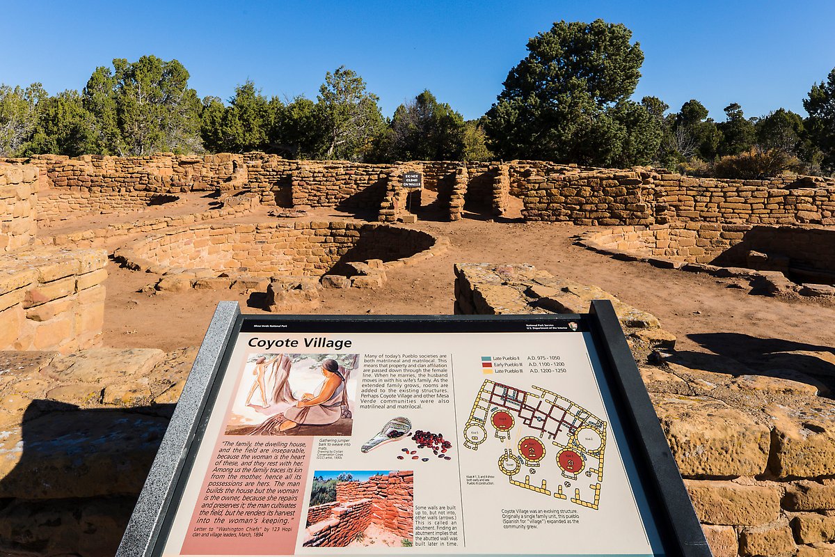 Coyote Village. Mesa Verde National Park.  ()