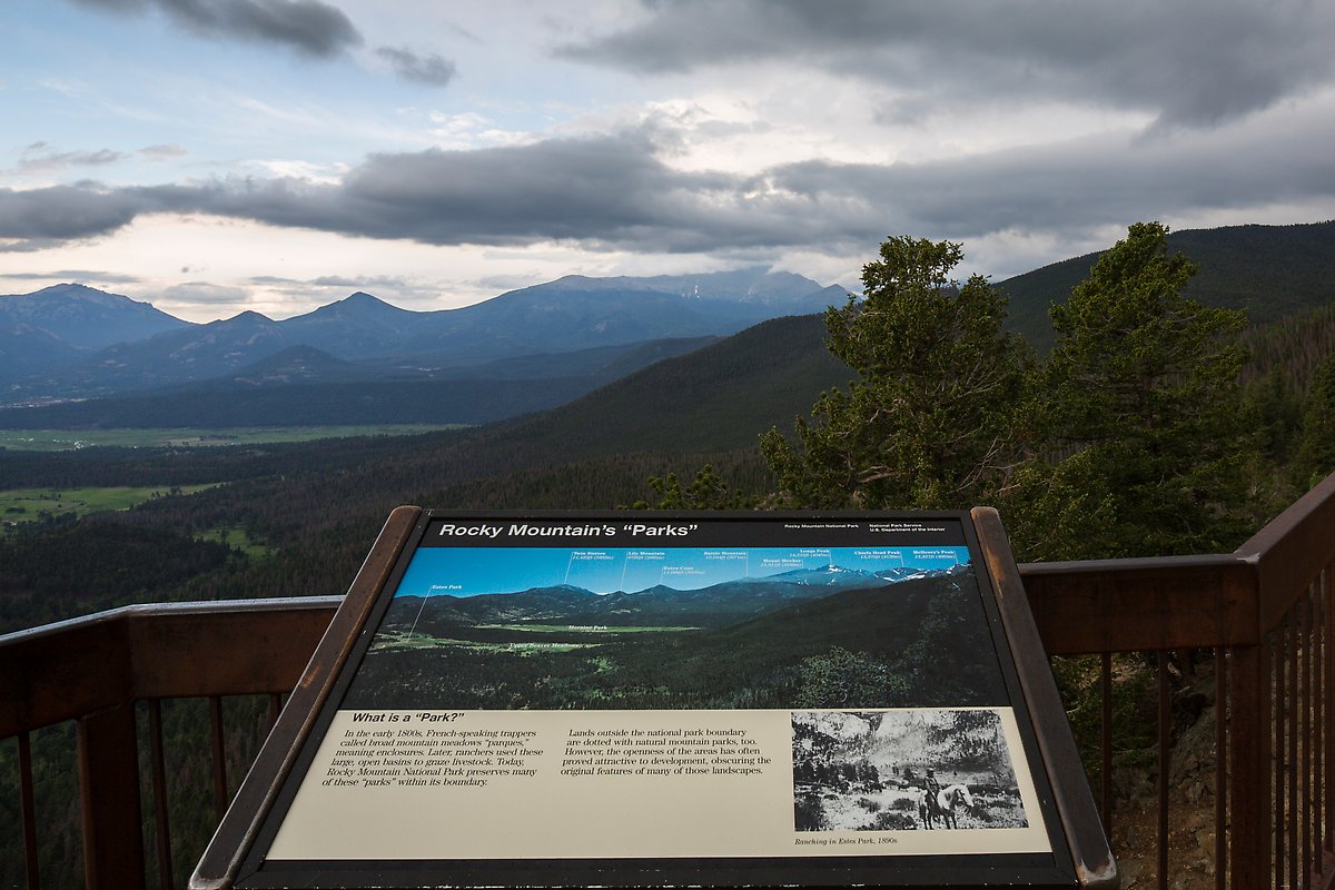 Parks. Rocky Mountain National Park.  ()