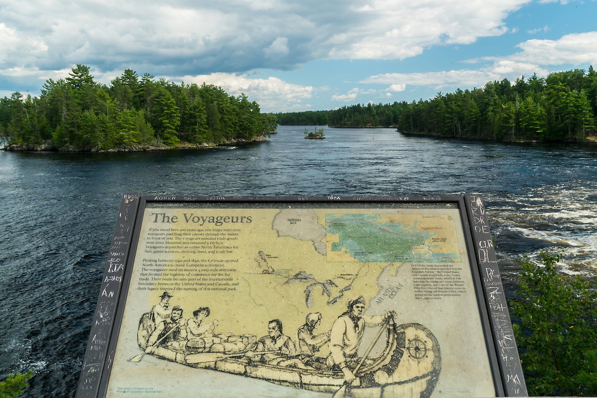 Voyageurs. Voyageurs National Park.  ()