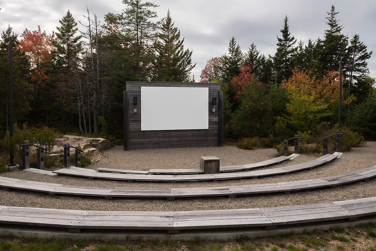 Schoodic Woods Campground. Acadia National Park.  ()
