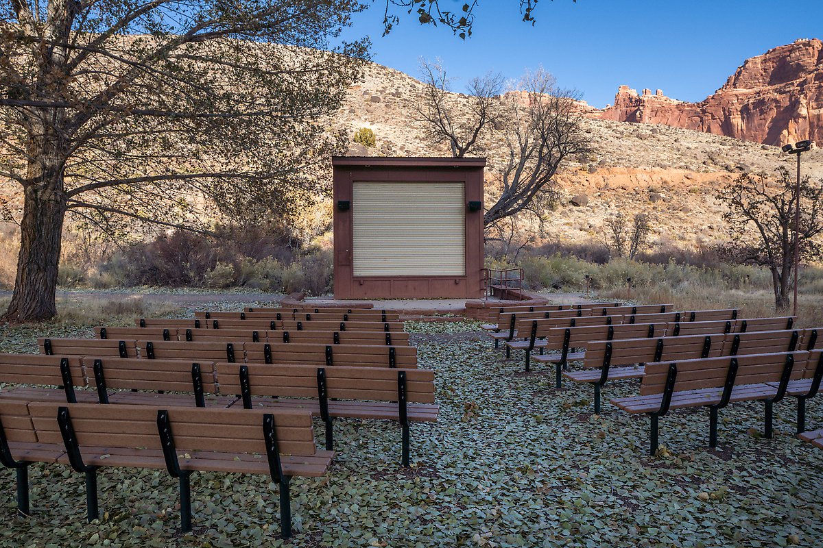 Fruita Campground. Capitol Reef National Park.  ()