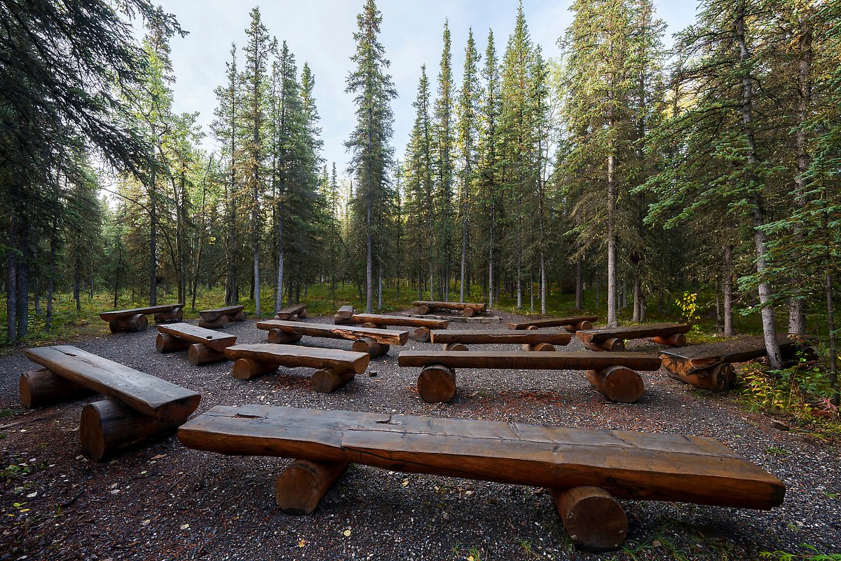 Riley Creek Campground. Denali National Park.  ()