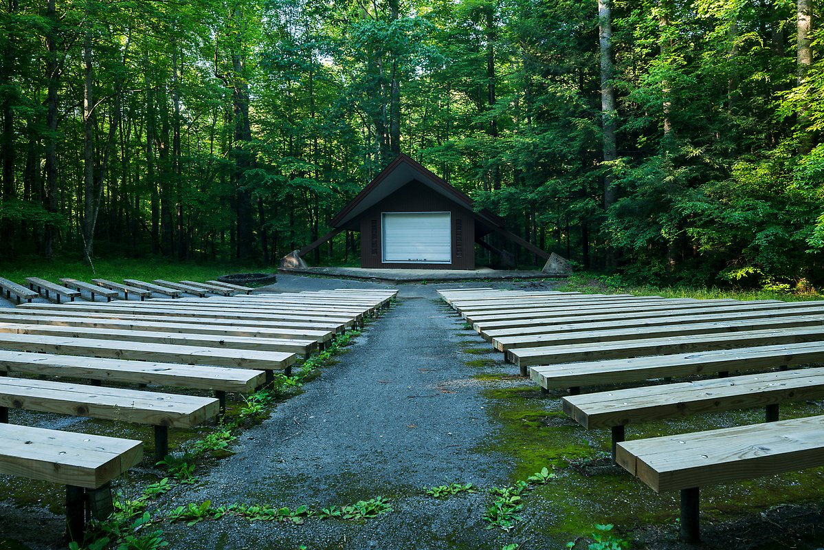 Elkmont Campground. Great Smoky Mountains.  ()
