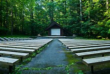 Elkmont Campground. Great Smoky Mountains.  ( )