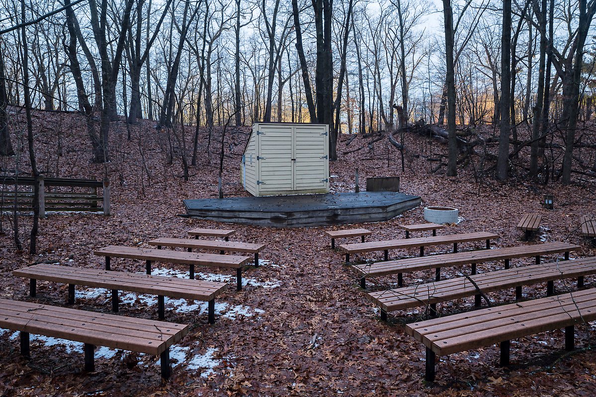 Dunewood Campground. Indiana Dunes National Park.  ()