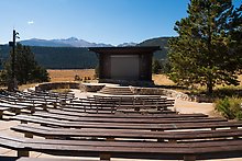 Moraine Park Campground. Rocky Mountain National Park.  ( )