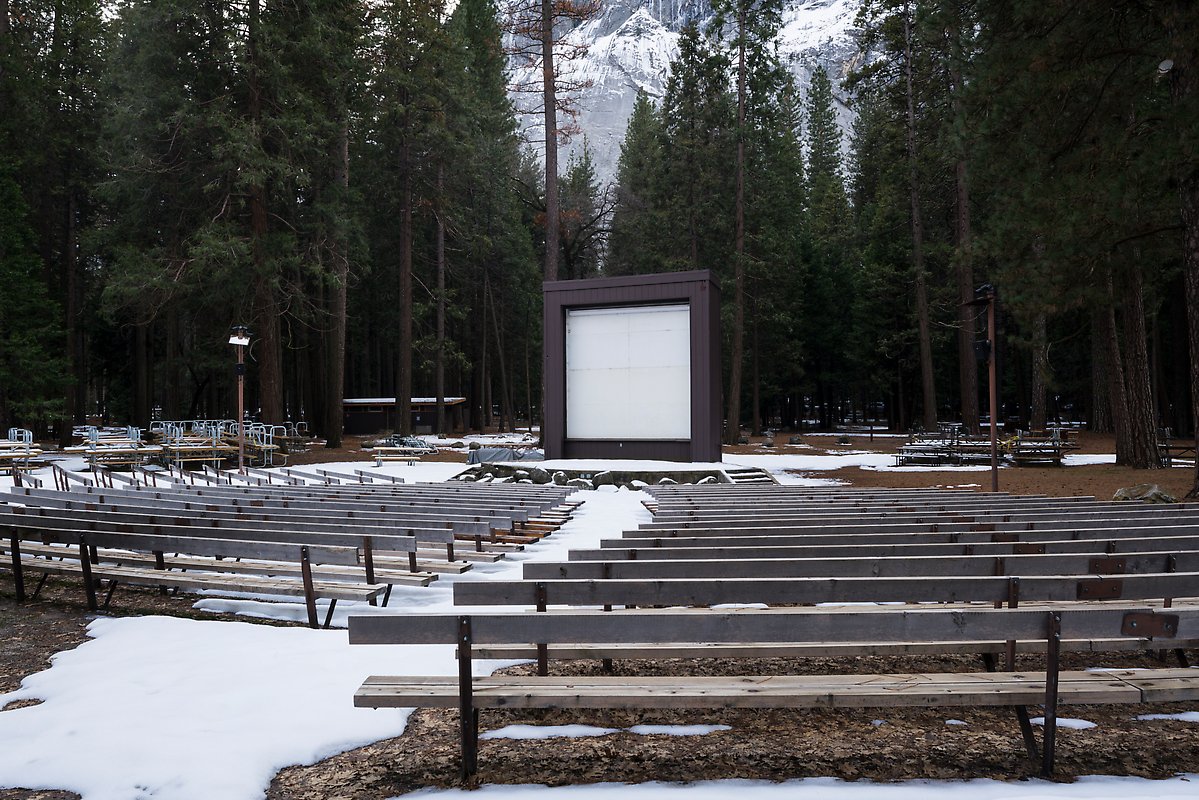 Lower Pines Campground. Yosemite National Park.  ()