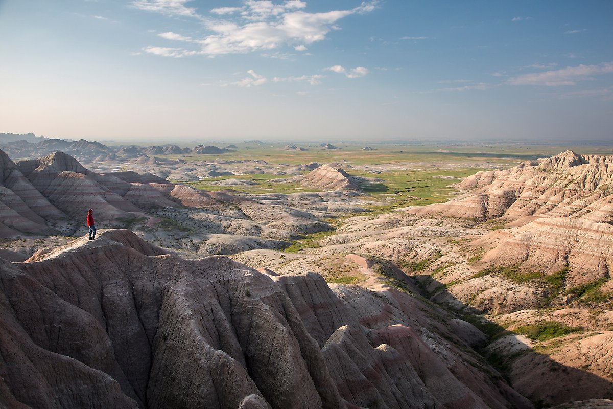 Panorama Point. Badlands National Park.  ()