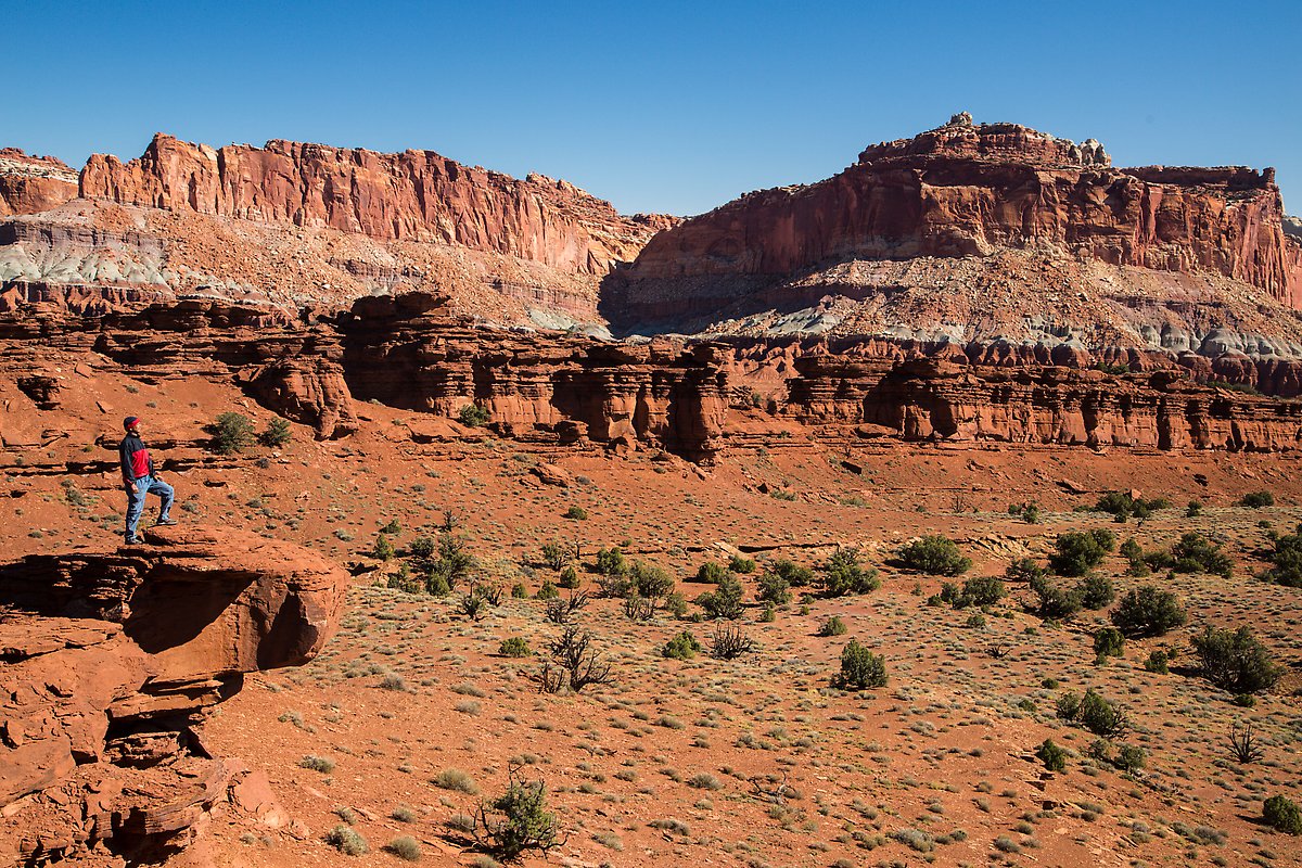 Sunset Point. Capitol Reef National Park.  ()
