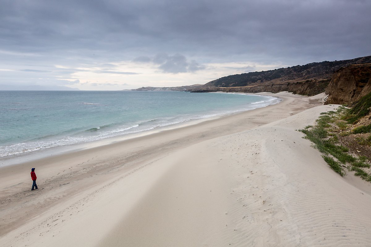 Water Canyon Beach, Santa Rosa Island. Channel Islands National Park.  ()