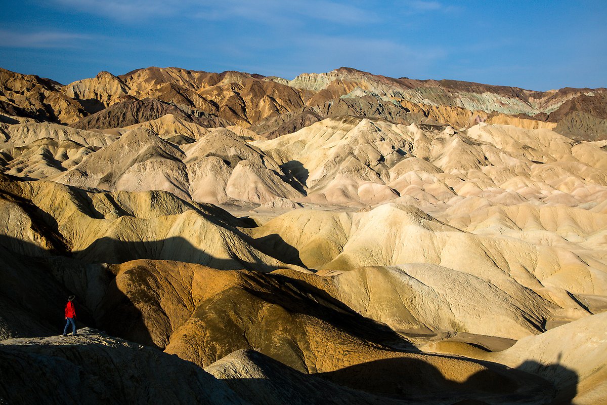 Twenty Mule Team Canyon. Death Valley National Park.  ()