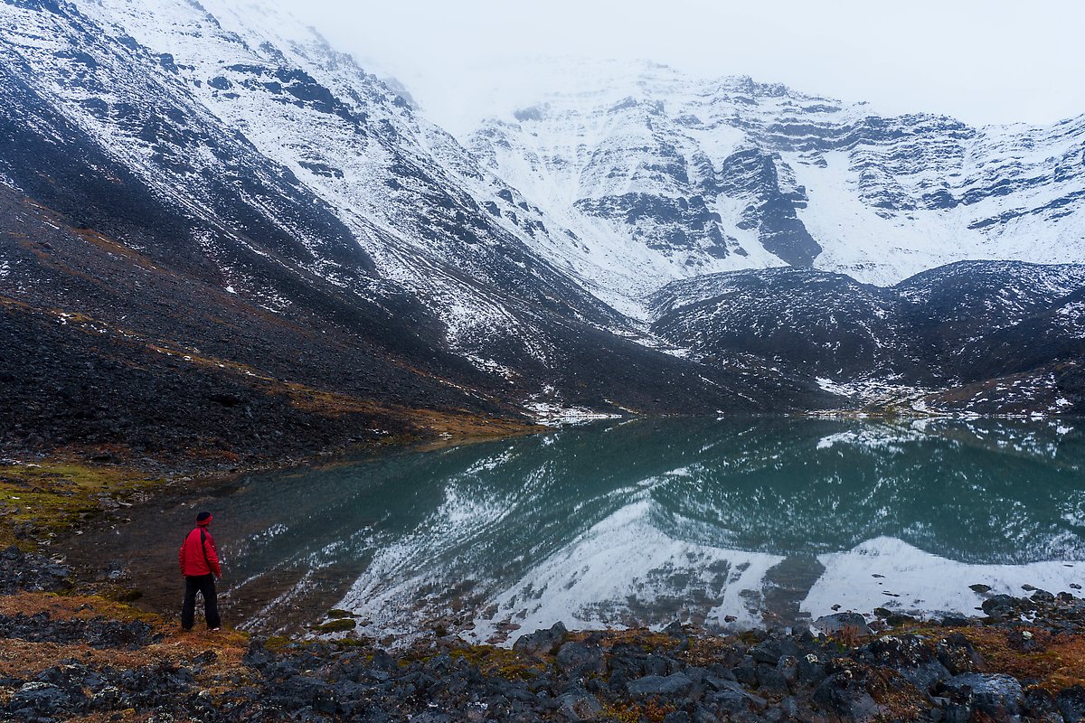 Three River Mountain. Gates of the Arctic National Park.  ()