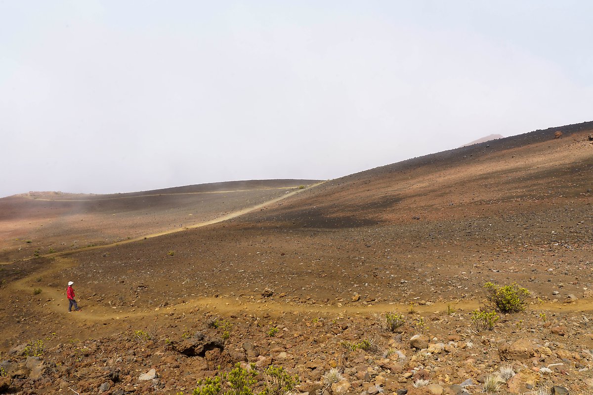 Haleakala Crater. Haleakala National Park.  ()
