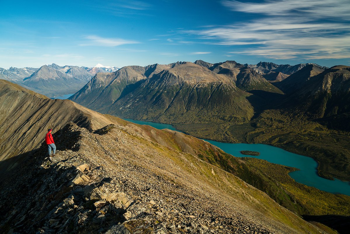 Tanalian Mountain. Lake Clark National Park.  ()