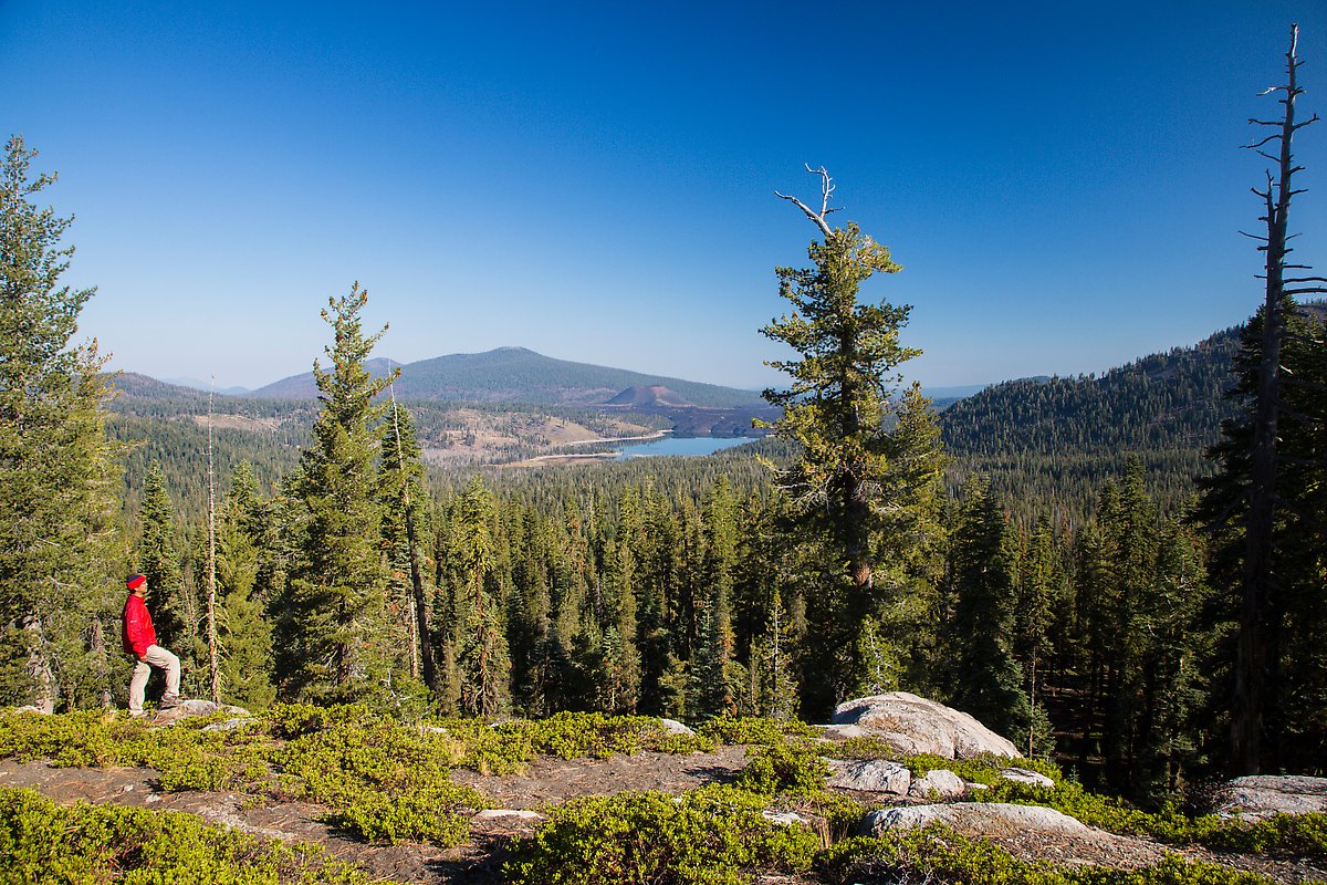 Inspiration Point. Lassen Volcanic National Park.  ()