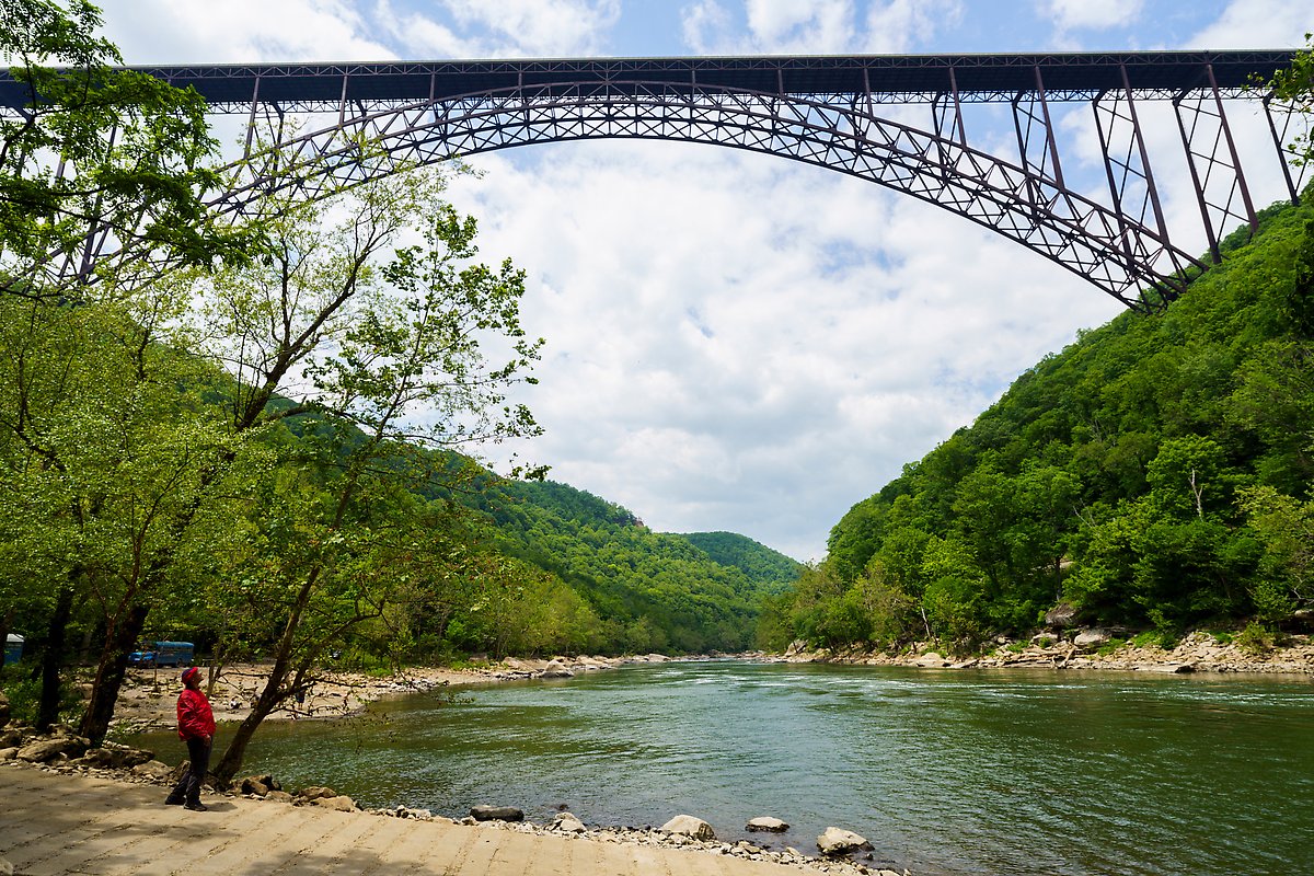 New River Gorge Bridge. New River Gorge National Park.  ()