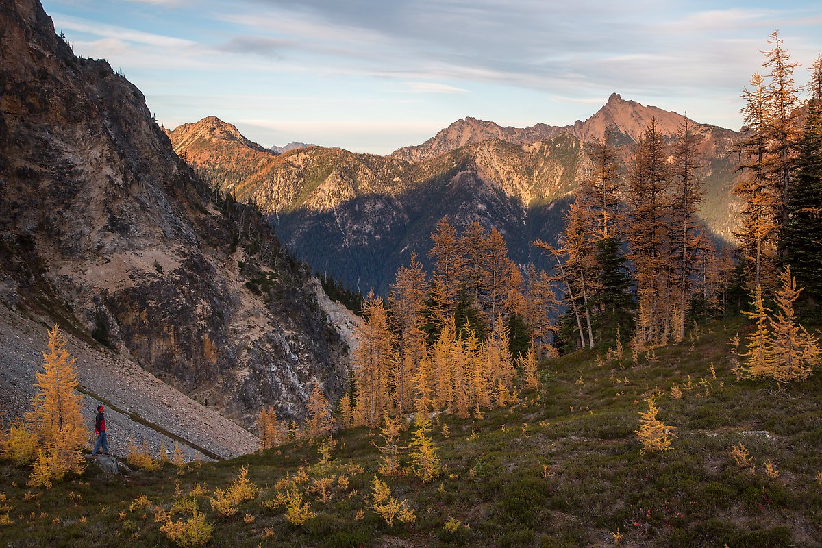 Easy Pass, North Cascades National Park.  ()