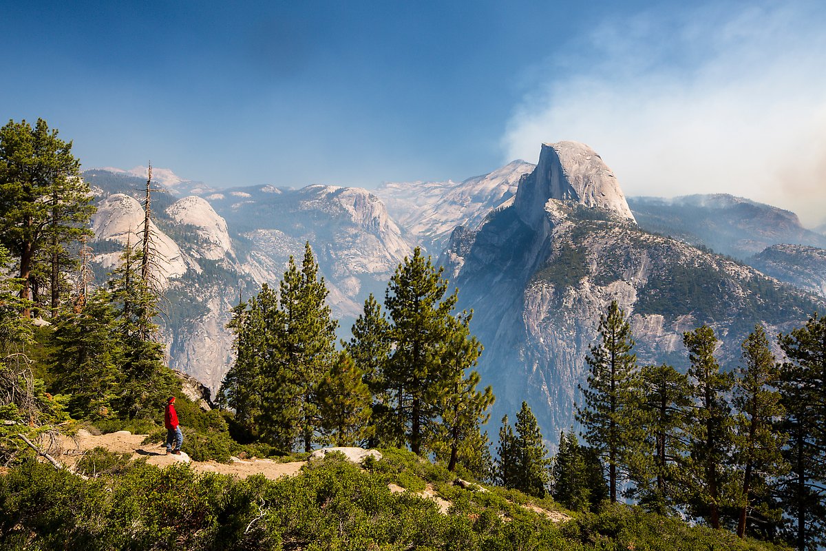 Glacier Point. Yosemite National Park.  ()