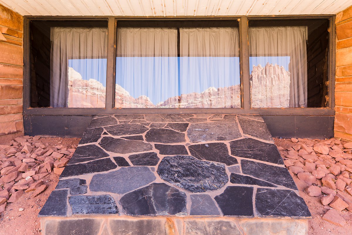 The Castle, Visitor Center. Capitol Reef National Park.  ()