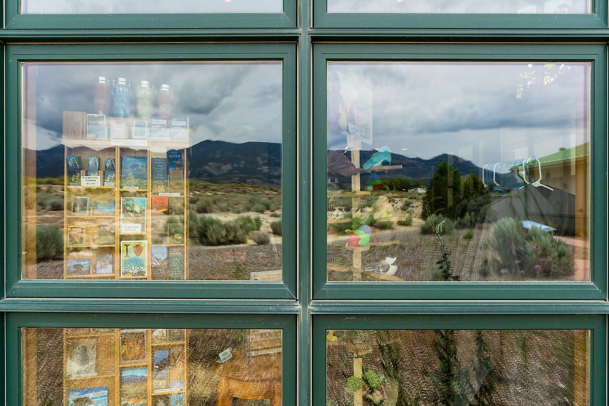 Snake Range. Great Basin Visitor Center. Great Basin National Park.  ()