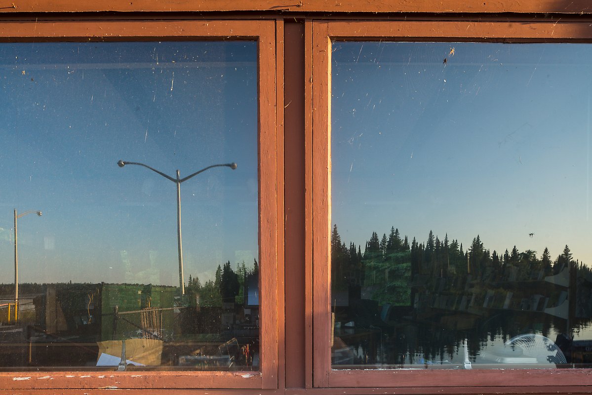 Snug Harbor, Rock Harbor Visitor Center. Isle Royale National Park.  ()