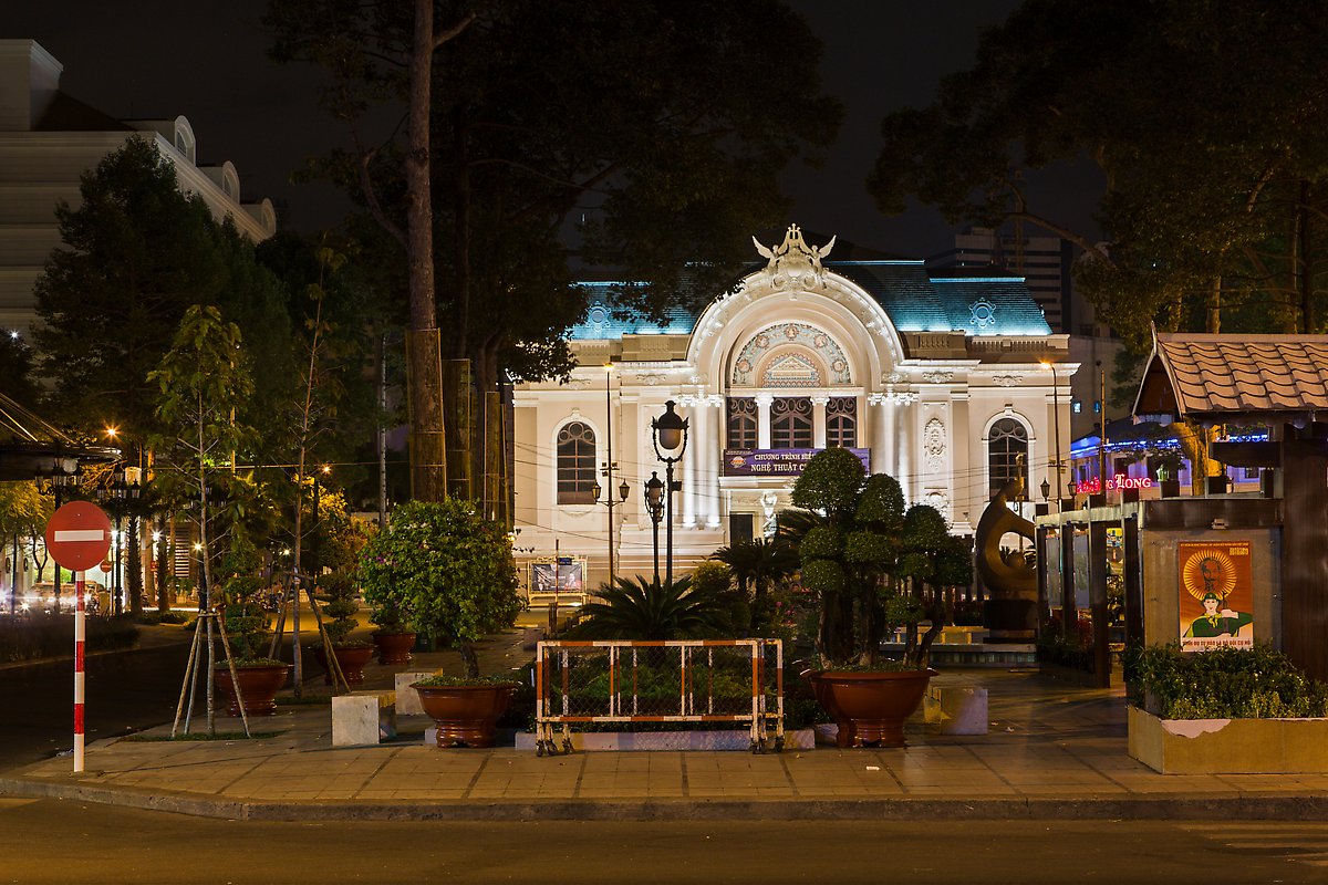 Colonial-period opera house.  ()